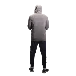 BAUER FLC 3D FULL ZIP HOODIE -Hockey Shop 1060271 0353 grey 4