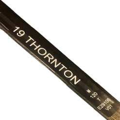 Joe Thornton Pro Stock - CCM Ribcor Trigger 5 Pro (NHL) -Hockey Shop 19 Thornton Namebar
