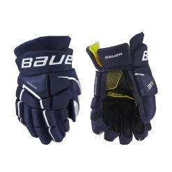 Bauer Supreme 3S Junior Ice Hockey Gloves -Hockey Shop 3SJr.Navy