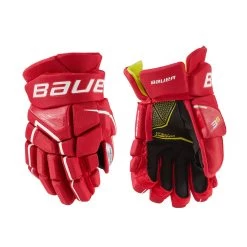 Bauer Supreme 3S Junior Ice Hockey Gloves -Hockey Shop 3SJr.Red