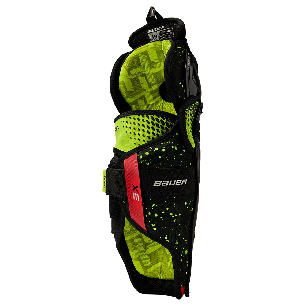 Bauer Vapor 3X Junior Ice Hockey Shin Guards 3 Bauer Vapor 3X Junior Ice Hockey Shin Guards - Image 3