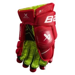 Bauer Vapor 3X Junior Ice Hockey Gloves -Hockey Shop 3X JR PALM RED1