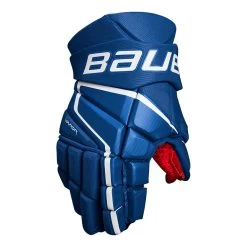 Bauer Vapor 3X Senior Ice Hockey Gloves -Hockey Shop 3X SR FRONT BLU2