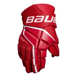 Bauer Vapor 3X Senior Ice Hockey Gloves -Hockey Shop 3X SR FRONT RED2
