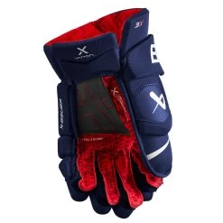 Bauer Vapor 3X Intermediate Ice Hockey Gloves -Hockey Shop 3X SR PALM NAV3 d35758d4 5ef5 4d5c b0cb 4c230b2cc196