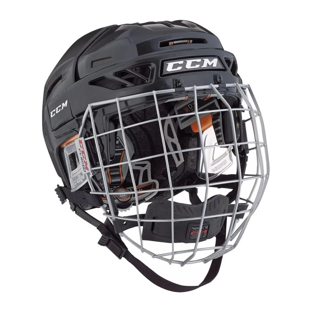 CCM FitLite 3DS Hockey Helmet With Cage Senior 1 CCM FitLite 3DS Hockey Helmet With Cage Senior