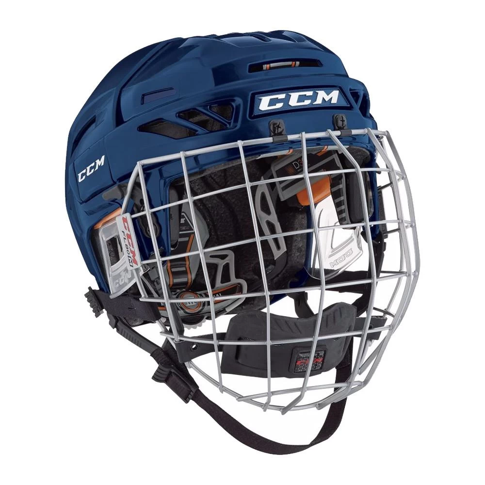 CCM FitLite 3DS Hockey Helmet With Cage Senior 2 CCM FitLite 3DS Hockey Helmet With Cage Senior - Image 2
