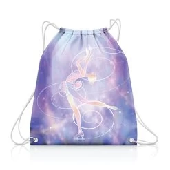 A&R Figure Drawstring Bag Purple
