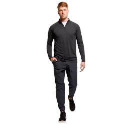 BAUER // Lululemon METAL VENT TECH HALF ZIP -Hockey Shop 630690 black 2
