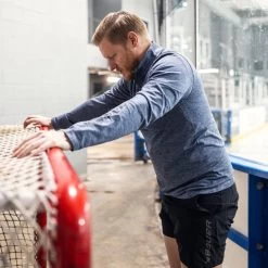 BAUER // Lululemon METAL VENT TECH HALF ZIP 13 BAUER // Lululemon METAL VENT TECH HALF ZIP -Hockey Shop 630690 blue 4