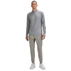 BAUER // Lululemon METAL VENT TECH HALF ZIP 15 BAUER // Lululemon METAL VENT TECH HALF ZIP -Hockey Shop 630690 grey 2