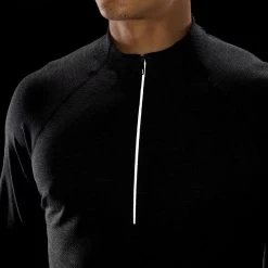 BAUER // Lululemon METAL VENT TECH HALF ZIP SS22 -Hockey Shop 652062 black 4