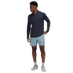 BAUER // Lululemon METAL VENT TECH HALF ZIP SS22 -Hockey Shop 652062 navy 2