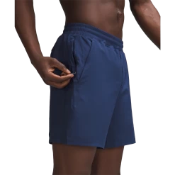 BAUER // Lululemon 7" PACE BREAKER SHORT SS22 LINERLESS -Hockey Shop 673894 navy 5