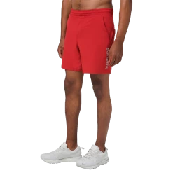BAUER // Lululemon 7" PACE BREAKER SHORT SS22 LINERLESS -Hockey Shop 673894 red 1