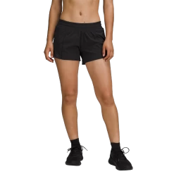 BAUER // Lululemon 4" HOTTY HOT SHORT -Hockey Shop 686680 black 1