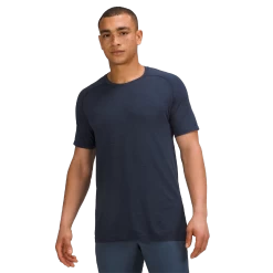 BAUER // Lululemon Metal Vent Tech Short Sleeve Tee -Hockey Shop 687244 navy 1