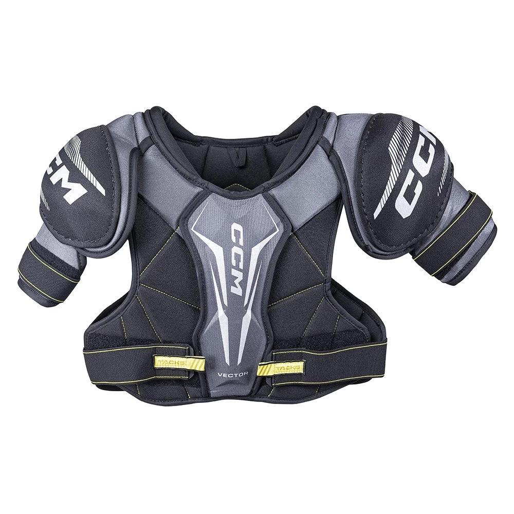CCM Tacks Vector 2022 Senior Ice Hockey Shoulder Pads 1 CCM Tacks Vector 2022 Senior Ice Hockey Shoulder Pads
