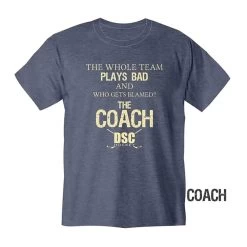 DSC "Coach" Adult T-Shirt