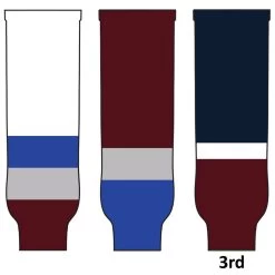 Pearsox NHL Pro Weight Hockey Socks (MTO) - Colorado