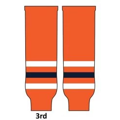 Pearsox NHL Pro Weight Hockey Socks (MTO) - Edmonton -Hockey Shop Edmonton PWEDM3 3rdOrange