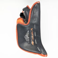 Vaughn Ventus SLR - Used Pro Stock Goalie Blocker (Black/Orange/White) -Hockey Shop GOAL356B2