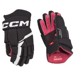 CCM Next Senior Ice Hockey Gloves -Hockey Shop HGNEXT23 BKWH 03