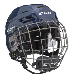 CCM Tacks 310 Senior Hockey Helmet W/ Cage -Hockey Shop HT310C NVY 1
