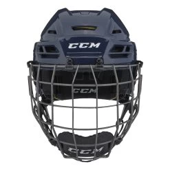 CCM Tacks 310 Senior Hockey Helmet W/ Cage -Hockey Shop HT310C NVY 2