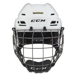 CCM Tacks 310 Senior Hockey Helmet W/ Cage -Hockey Shop HT310C WHT 2