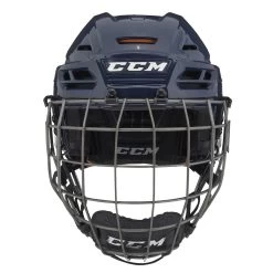CCM Tacks 710 Senior Hockey Helmet W/ Cage -Hockey Shop HT710C NVY 2