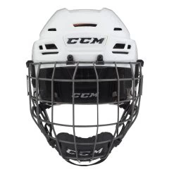 CCM Tacks 710 Senior Hockey Helmet W/ Cage -Hockey Shop HT710C WHT 2