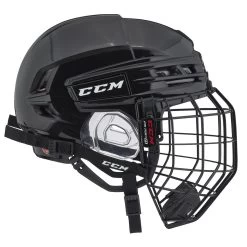 CCM Tacks 910 Hockey Helmet With Cage -Hockey Shop HT910C BLK 3