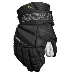Bauer Vapor HyperLite Junior Ice Hockey Gloves 28 Bauer Vapor HyperLite Junior Ice Hockey Gloves -Hockey Shop HYPERLITE JR FRONT BLK1