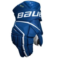 Bauer Vapor HyperLite Senior Ice Hockey Gloves 37 Bauer Vapor HyperLite Senior Ice Hockey Gloves -Hockey Shop HYPERLITE SR FRONT BLU2