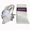 Bauer Vapor Hyperlite - New Pro Stock Senior Goalie Glove Set (White/Blue/Red)