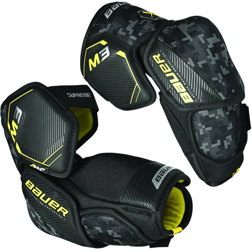 Bauer Supreme M3 Intermediate Ice Hockey Elbow Pads 1 Bauer Supreme M3 Intermediate Ice Hockey Elbow Pads
