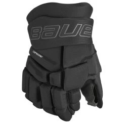 Bauer Supreme M3 Junior Ice Hockey Gloves -Hockey Shop M3 JR FRONT BLK