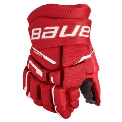 Bauer Supreme M3 Junior Ice Hockey Gloves -Hockey Shop M3 JR FRONT RED
