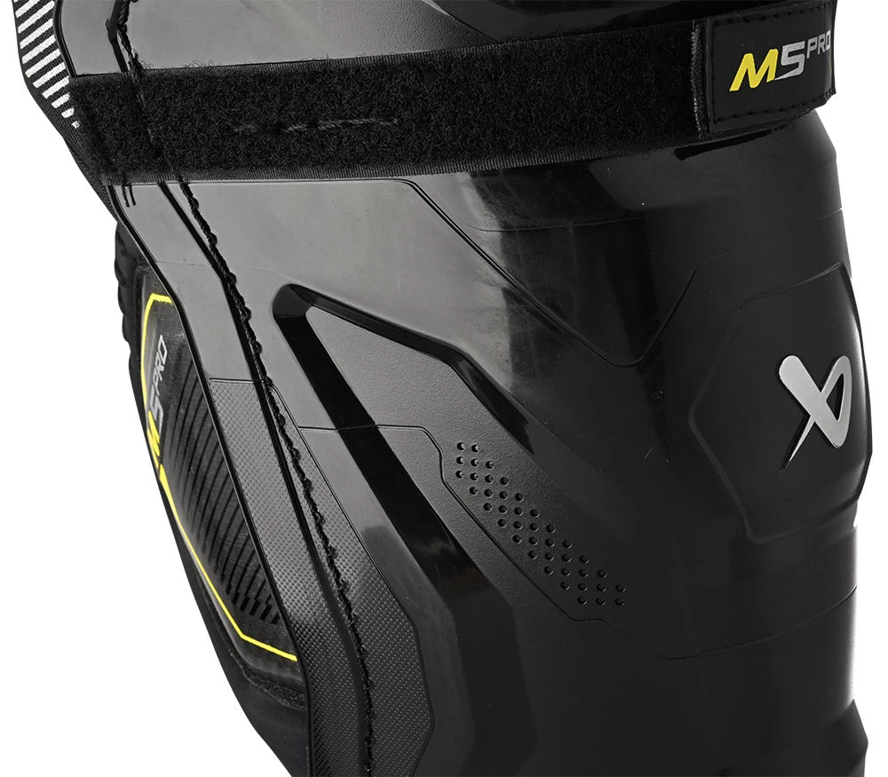 Bauer Supreme M5 Pro Senior Ice Hockey Shin Guards 2 Bauer Supreme M5 Pro Senior Ice Hockey Shin Guards - Image 2