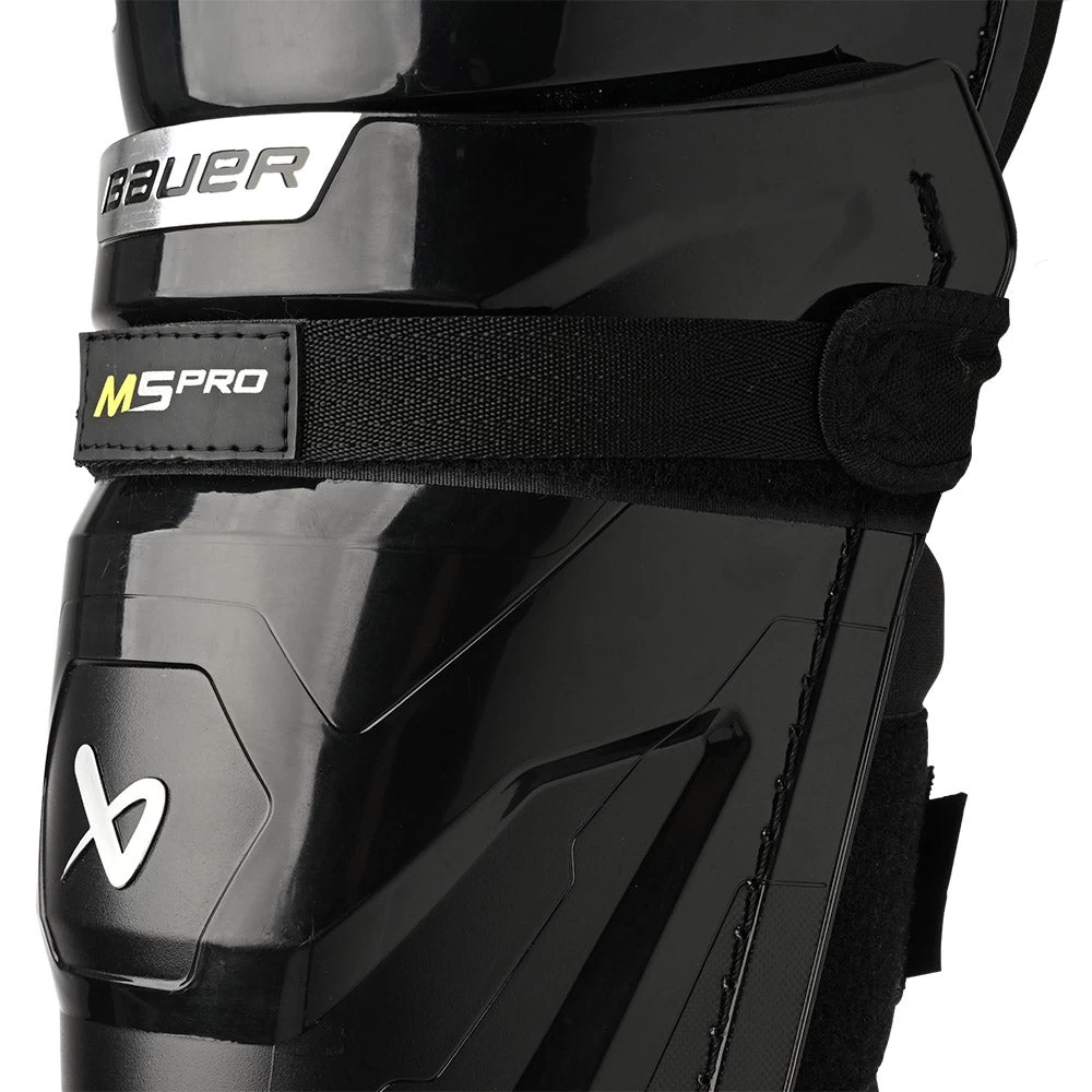 Bauer Supreme M5 Pro Senior Ice Hockey Shin Guards 4 Bauer Supreme M5 Pro Senior Ice Hockey Shin Guards - Image 4