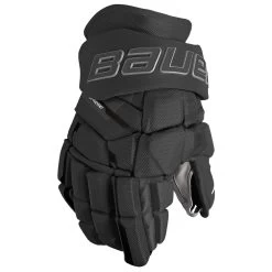 Bauer Supreme Mach Senior Ice Hockey Gloves -Hockey Shop MACH SR FRONT BLK