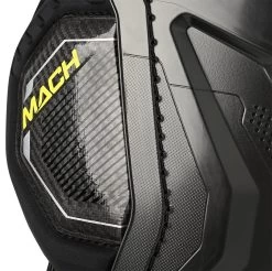 Bauer Supreme Mach Senior Ice Hockey Shin Guards -Hockey Shop MACH SR calf guard detail