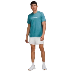 BAUER // Lululemon Metal Vent Tech Short Sleeve Tee SS22 22 BAUER // Lululemon Metal Vent Tech Short Sleeve Tee SS22 -Hockey Shop MetalventSS blue 1