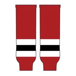 Pearsox NHL Pro Weight Hockey Socks (MTO) - New Jersey -Hockey Shop NewJersey PWNJD Scarlet