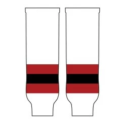 Pearsox NHL Pro Weight Hockey Socks (MTO) - New Jersey -Hockey Shop NewJersey PWNJW White