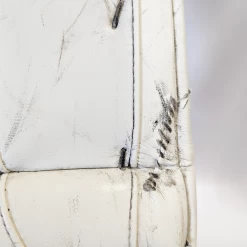 CCM Extreme Flex III - Used Pro Stock Goalie Pads White/Blue/Red) -Hockey Shop PAD042B5