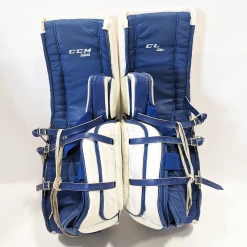 CCM Premier II - Used Goalie Set (White/Red/Blue) -Hockey Shop PAD043b1