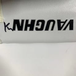 Vaughn SLR Pro Carbon - Pro Stock Goalie Blocker - Vegas Golden Knights(White/Black/Gold) -Hockey Shop Photo2023 04 27 33940PM