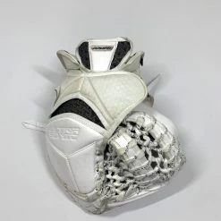Bauer Supreme 2S Pro - Used Pro Stock Goalie Glove - Full Right (White) -Hockey Shop Photo2023 04 27 53717PM